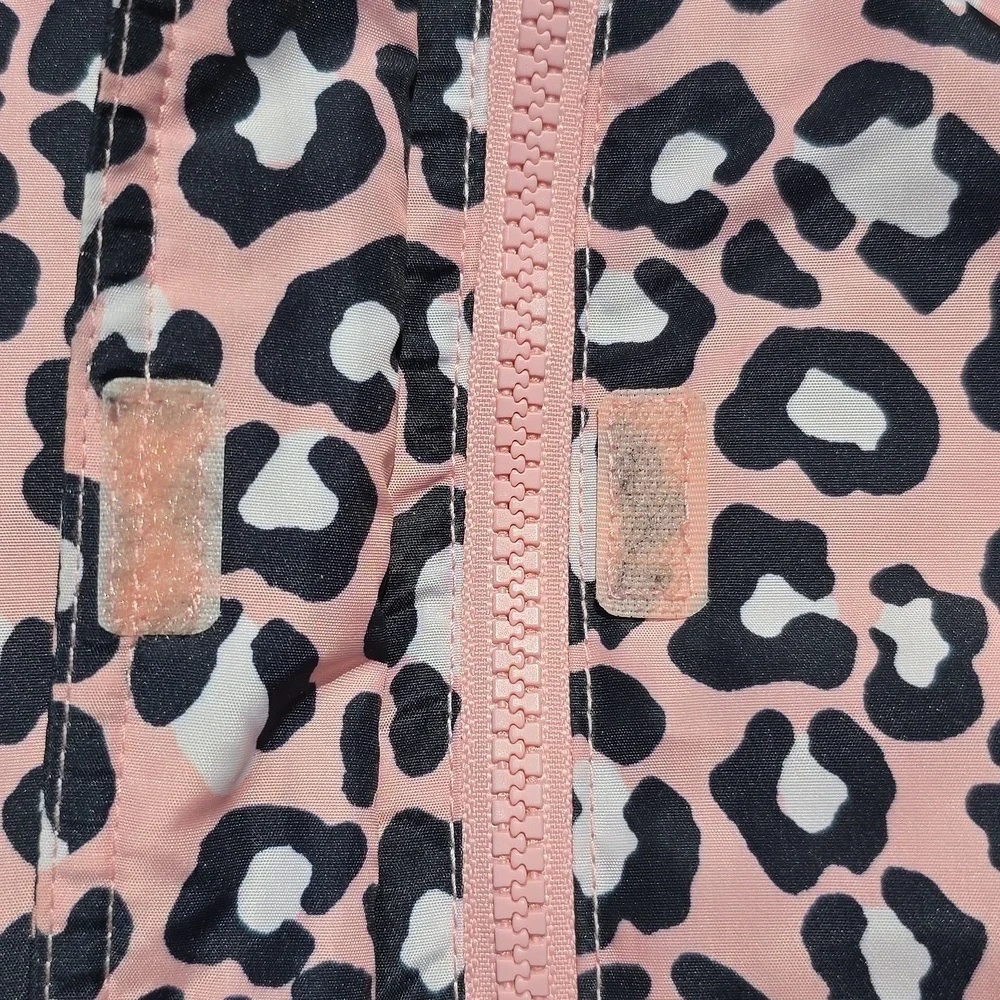 The Childrens Place -Pink Leopard Print Hooded Jacket. Size 2T. NWOT